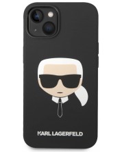 Калъф Karl Lagerfeld - MS Karl Head, iPhone 14 Plus, черен -1